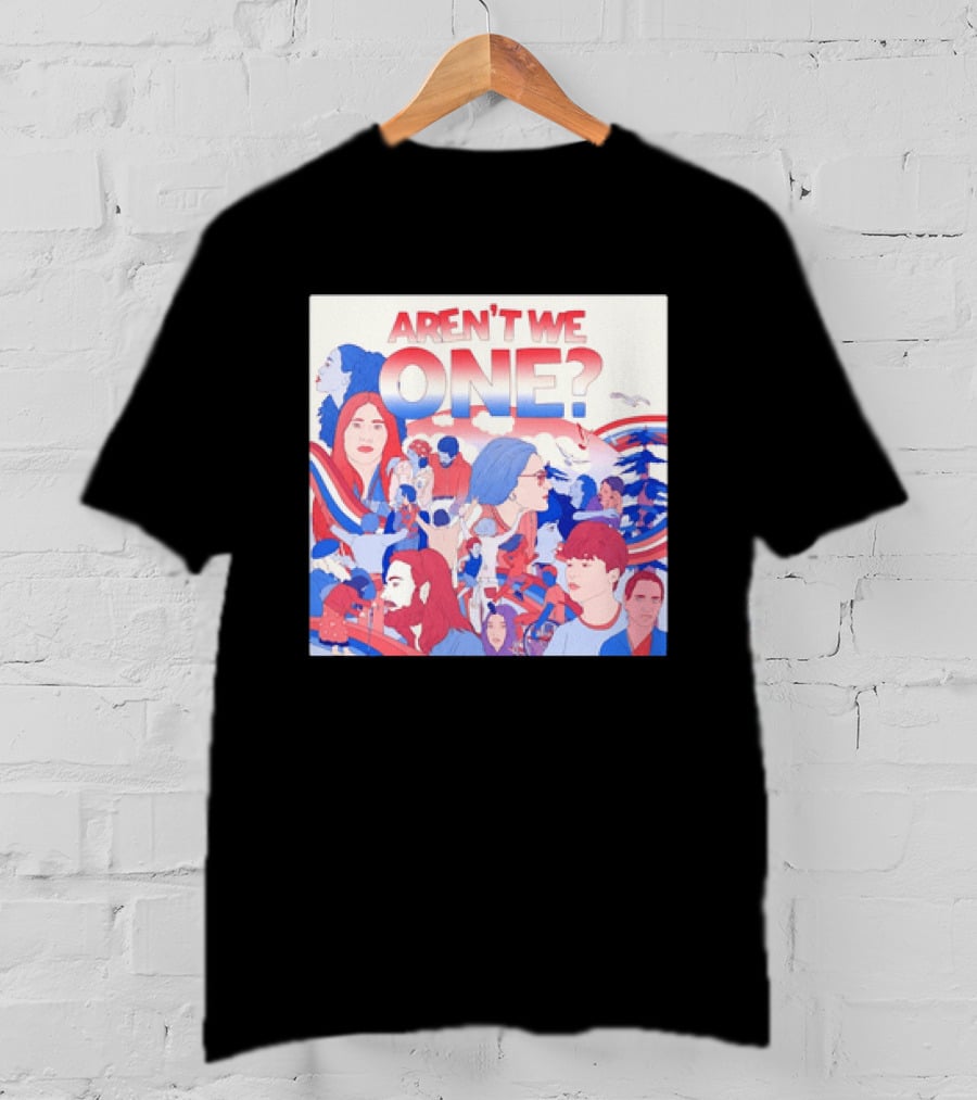 Aren't We One Colorful Community Unity Celebration T-Shirt