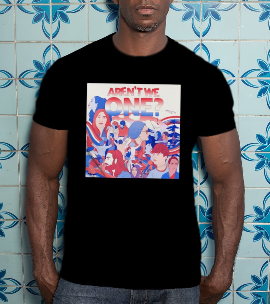 Aren't We One Colorful Community Unity Celebration T-Shirt