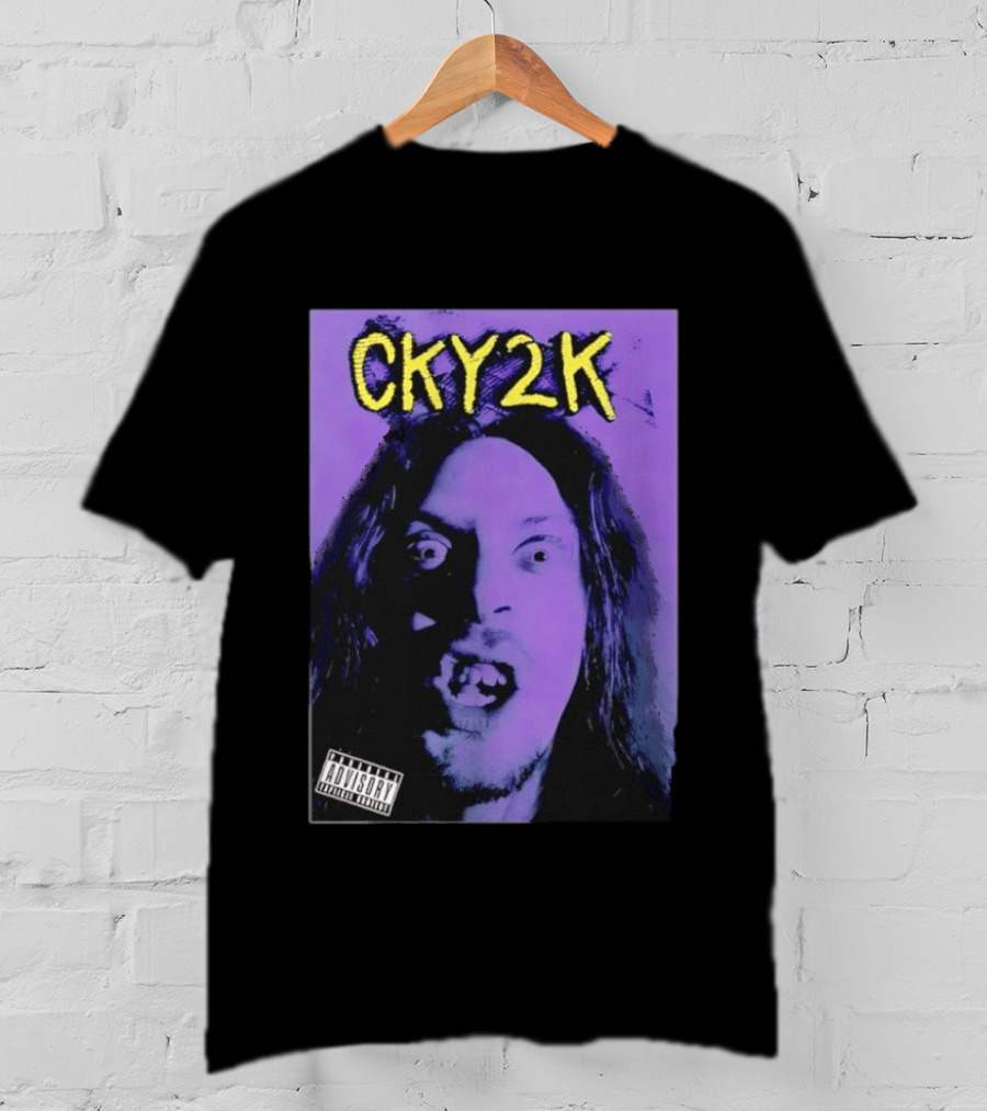 CKY2K Brandon DiCamillo Purple Cover Explicit Content T-Shirt