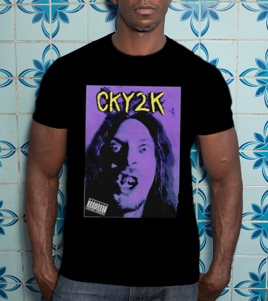 CKY2K Brandon DiCamillo Purple Cover Explicit Content T-Shirt