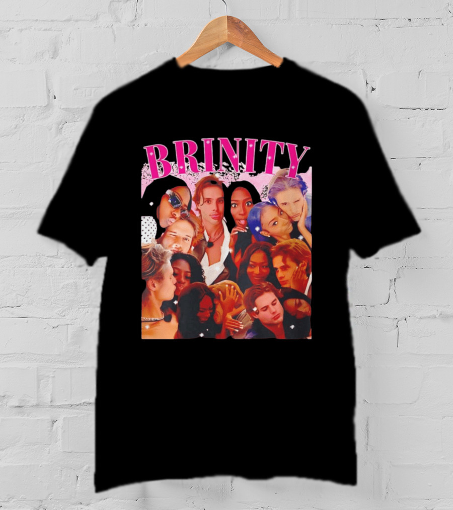 BRINITY Collage Of Couples Moments Embracing Love And Connection T-Shirt