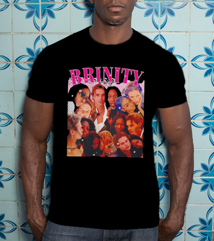 BRINITY Collage Of Couples Moments Embracing Love And Connection T-Shirt