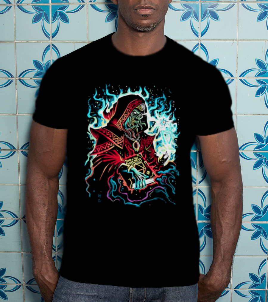 Lich Wizard Dungeons And Dragons Book Of Vile Darkness Tabletop Gaming Magic T-Shirt