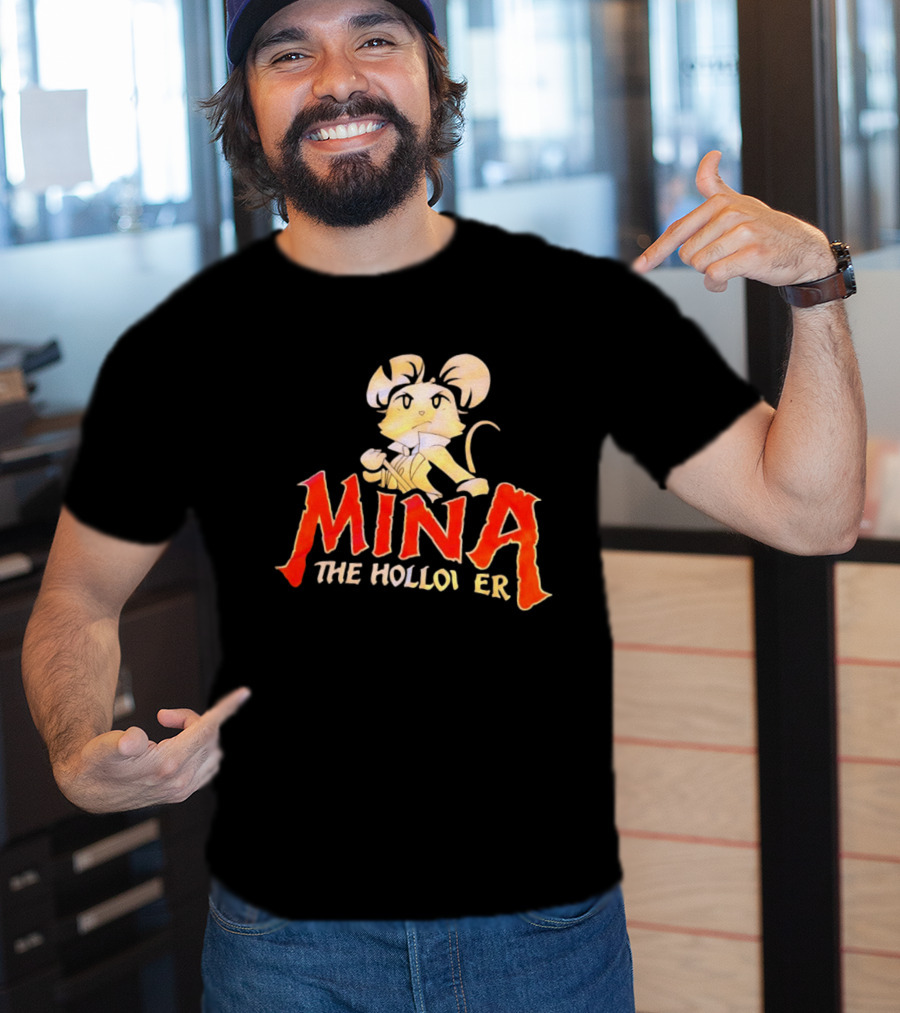 Mina The Hollower Vintage Illustration With Character Image T-Shirt