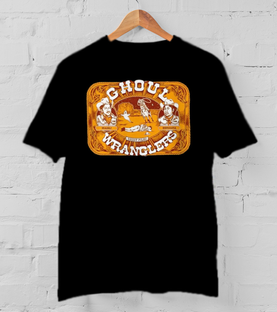 Ghoul Wranglers Ghost Files Ryan Bergara Shane Madej Cowboy T-Shirt