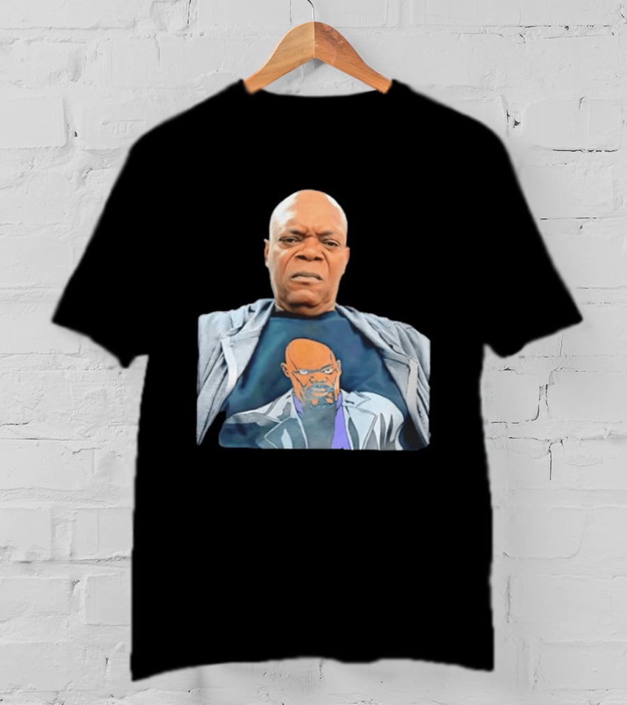 Samuel L Jackson Nick Fury Marvel Cinematic Universe Marvel Studios T-Shirt