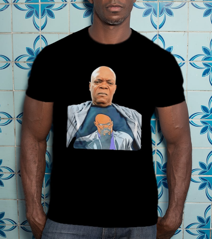 Samuel L Jackson Nick Fury Marvel Cinematic Universe Marvel Studios T-Shirt
