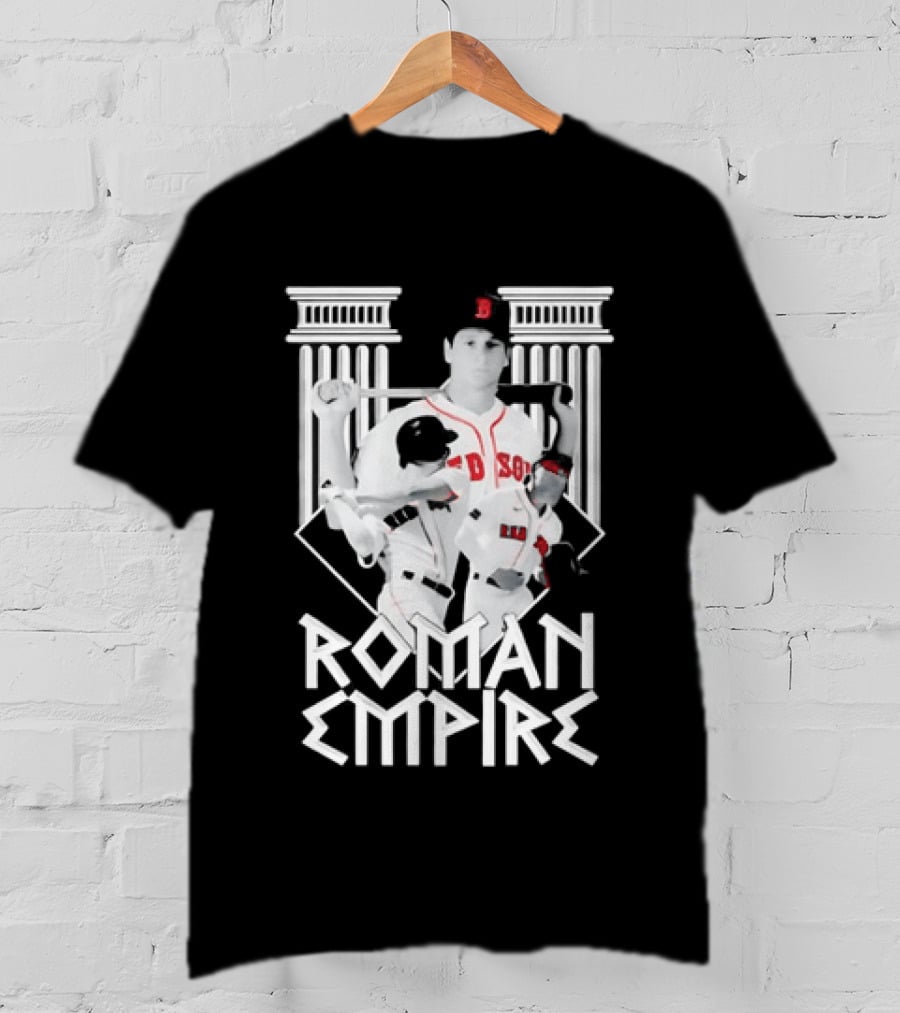 Red Sox Roman Empire Boston Baseball Team Fusion T-Shirt