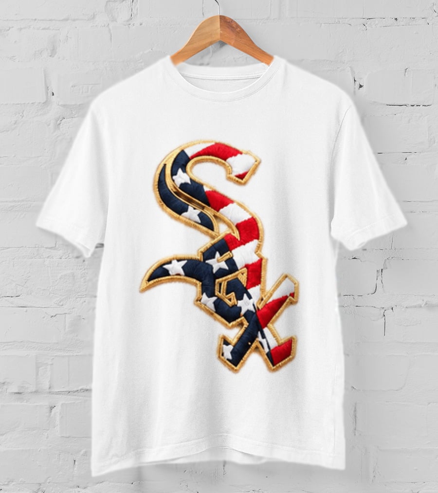 2026 White Sox Patriotic Stars Stripes 4th Of July T-Shirt