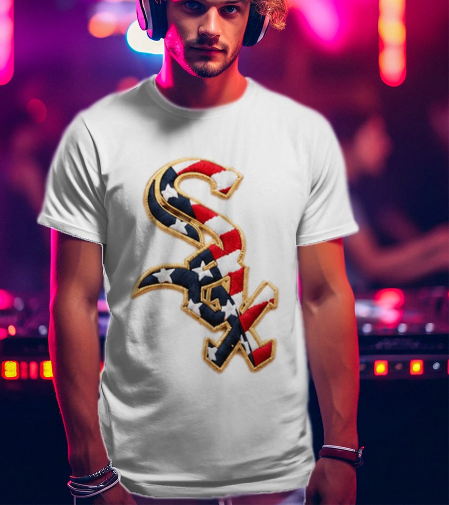 2026 White Sox Patriotic Stars Stripes 4th Of July T-Shirt