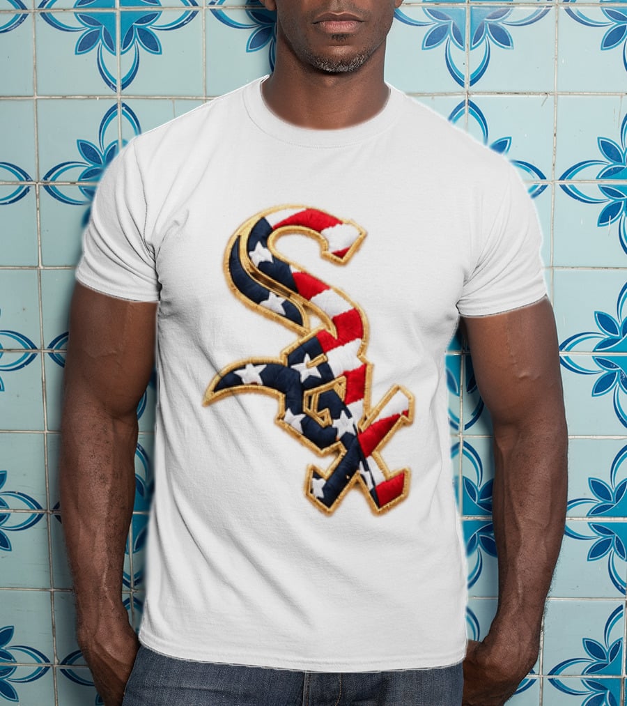 2026 White Sox Patriotic Stars Stripes 4th Of July T-Shirt