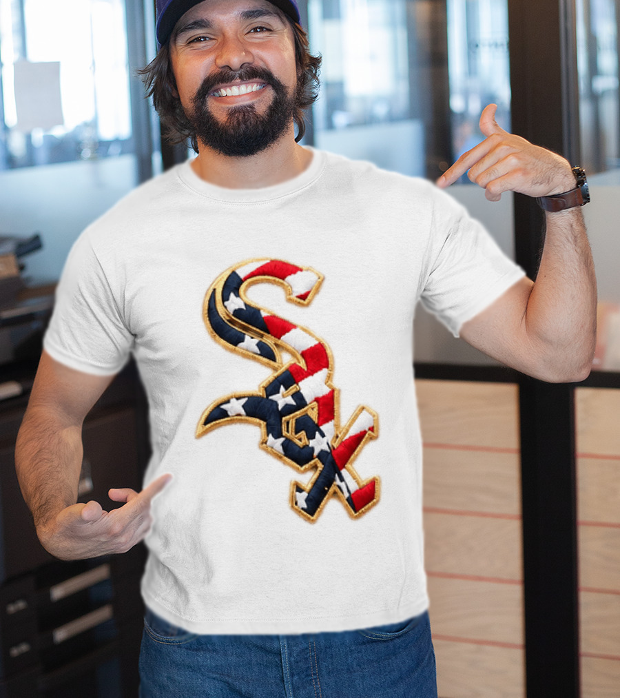 2026 White Sox Patriotic Stars Stripes 4th Of July T-Shirt