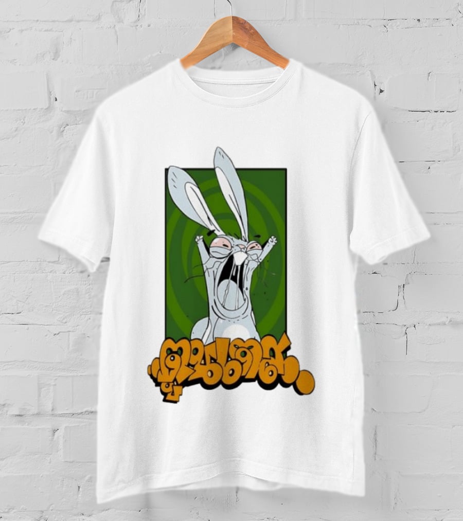Rabid Rabbit Bugs Bunny Cartoon T-Shirt