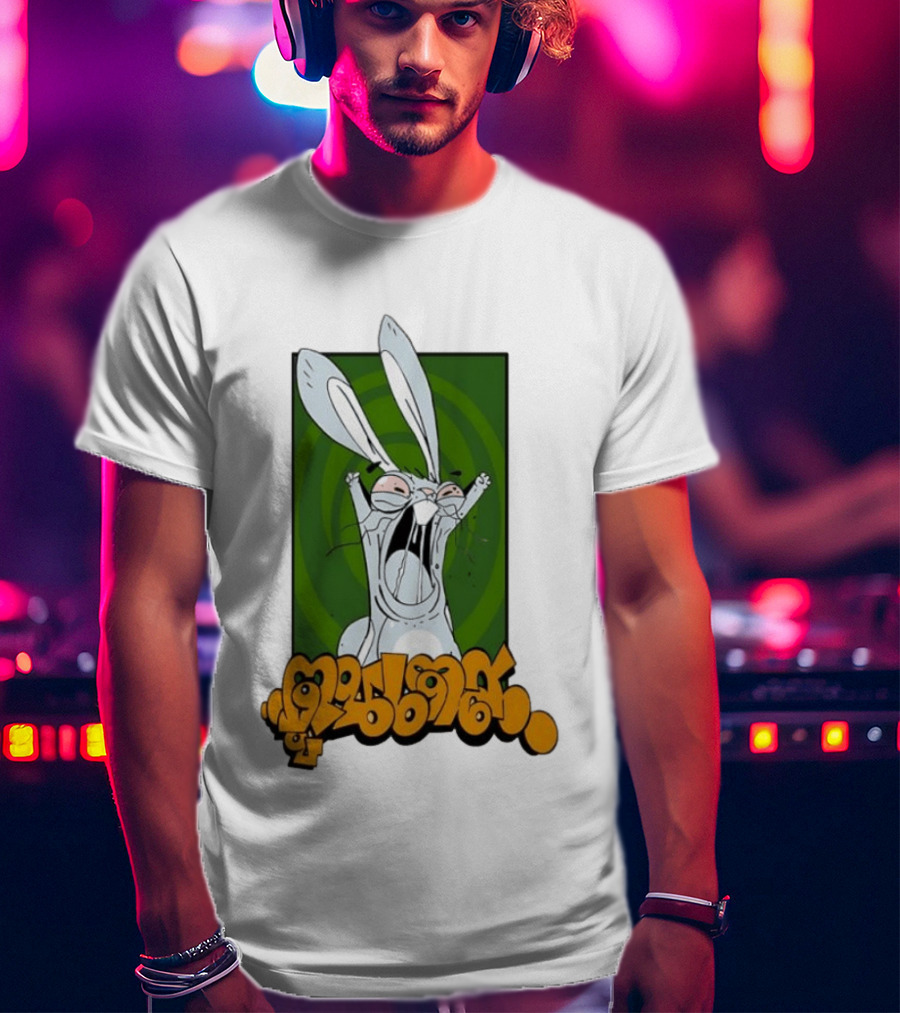 Rabid Rabbit Bugs Bunny Cartoon T-Shirt