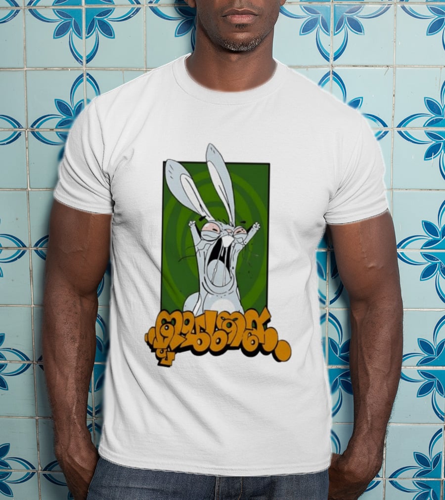 Rabid Rabbit Bugs Bunny Cartoon T-Shirt