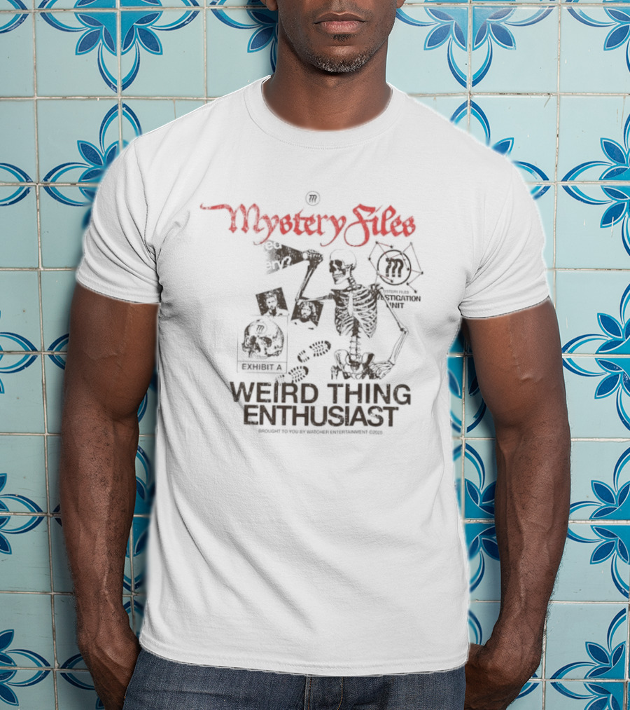 Mystery Files Weird Thing Enthusiast Ryan Bergara Shane Madej Er Entertainment T-Shirt