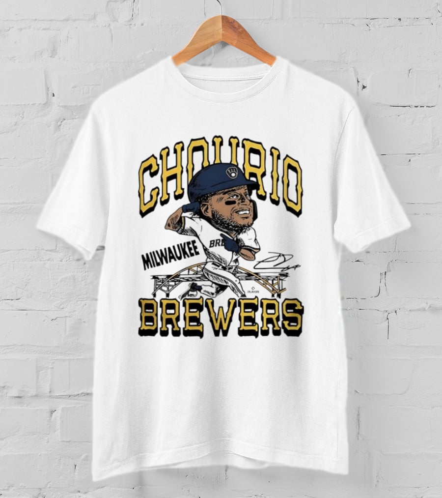 Jackson Chourio Milwaukee Brewers Baseball Player T-Shirt