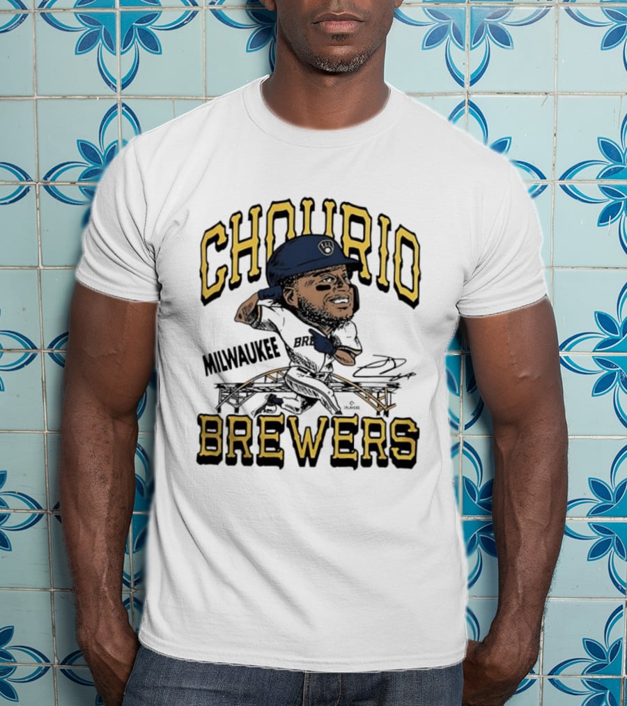Jackson Chourio Milwaukee Brewers Baseball Player T-Shirt