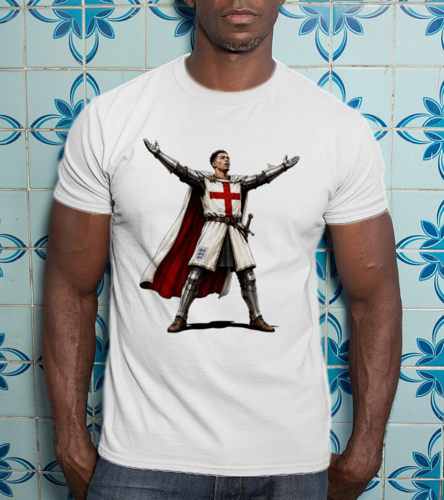 Jude Bellingham England National Football Knight Crusade Iconic Symbolism T-Shirt