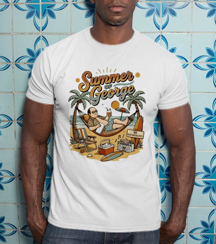 Summer Of George Seinfeld No Responsibilities Beach Relaxation T-Shirt