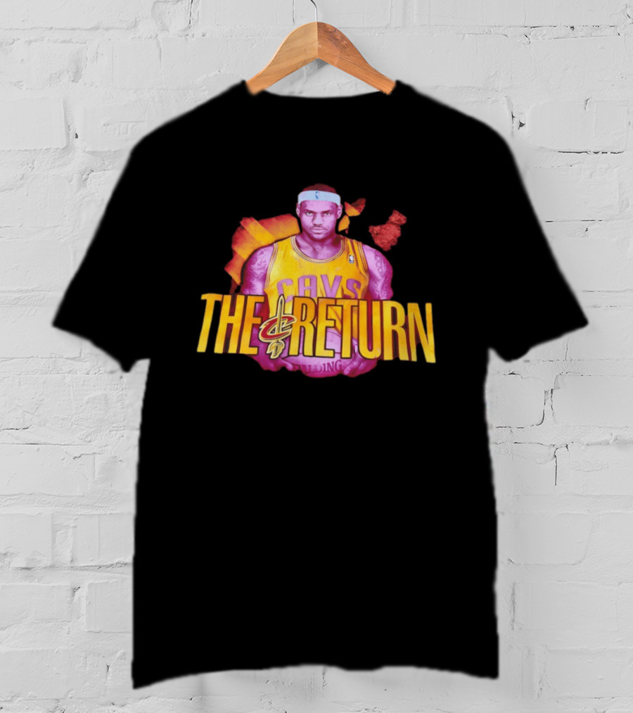 LeBron James Cleveland Cavaliers The Return NBA Basketball 2026 T-Shirt