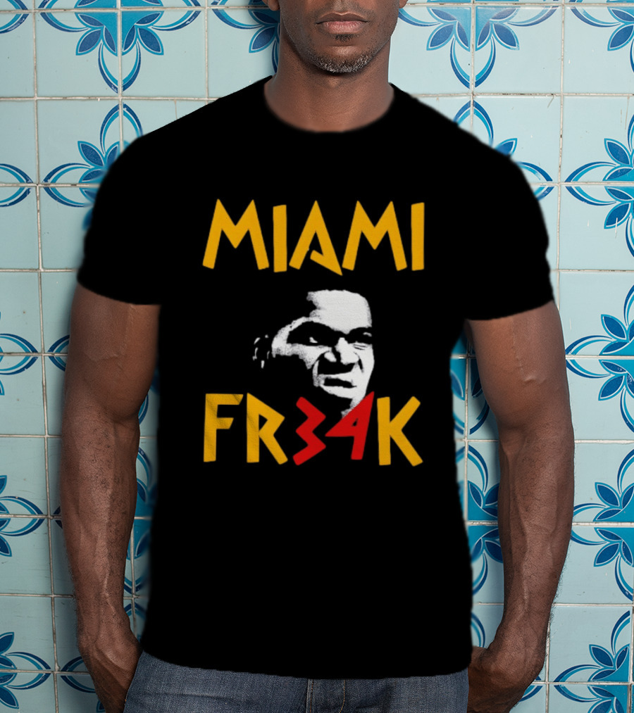 Giannis Antetokounmpo Miami Freak 34 Greek Freak Basketball T-Shirt