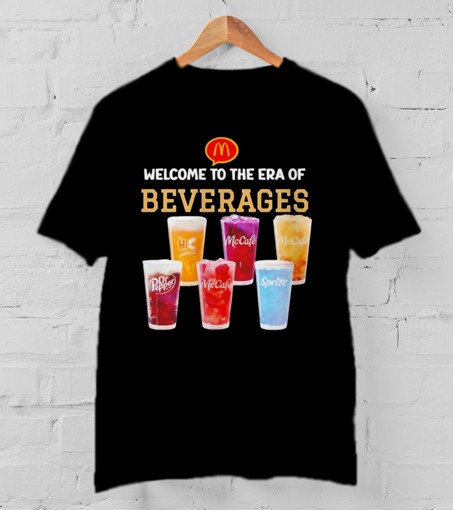 McCafé McDonald's Dr Pepper Sprite Hi C Beverages 2026 T-Shirt