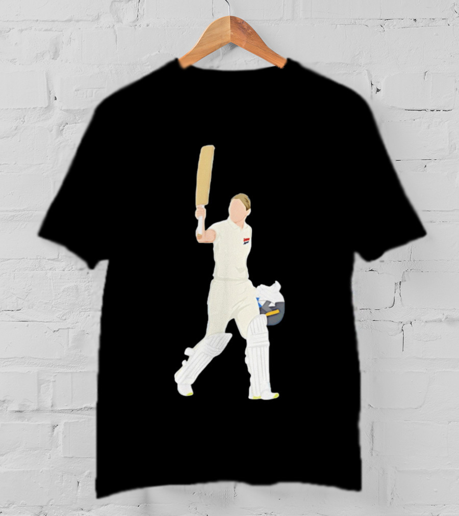 Steve Smith Celebrating Australian Cricket Icon Batter T-Shirt