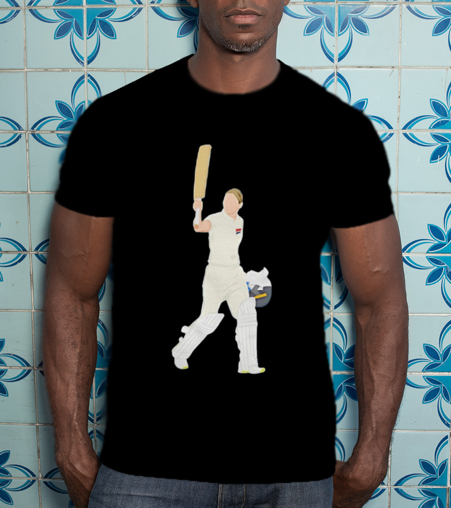 Steve Smith Celebrating Australian Cricket Icon Batter T-Shirt