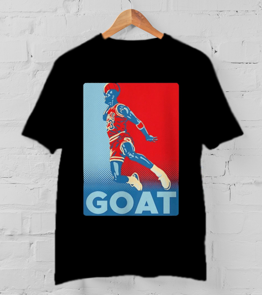 Michael Jordan GOAT Slam Dunk Chicago Bulls 23 T-Shirt