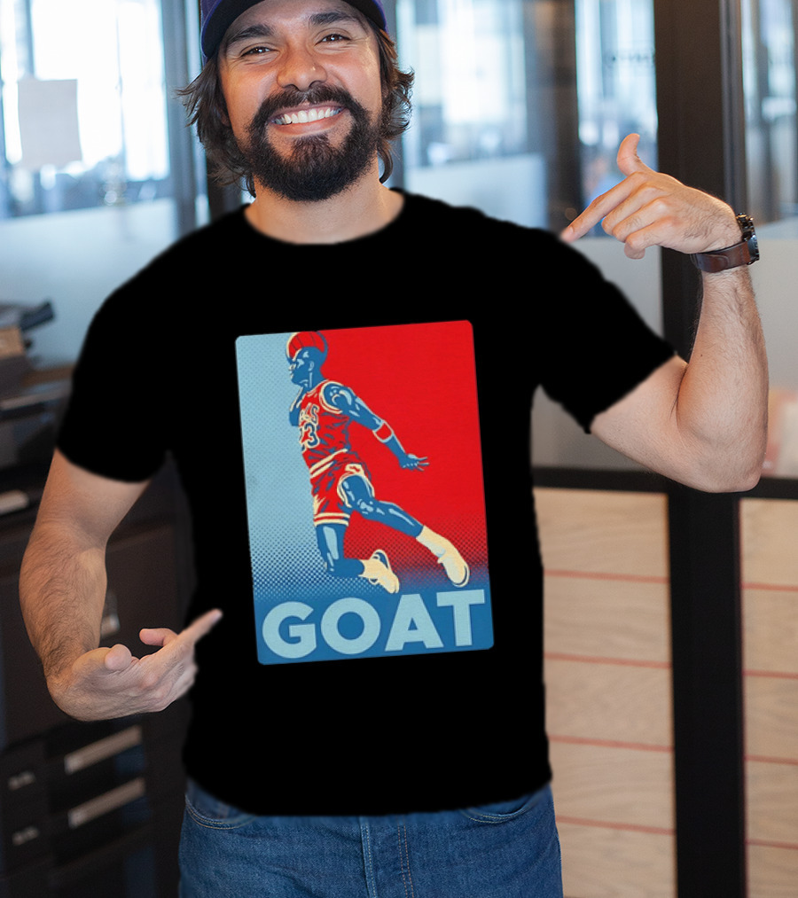 Michael Jordan GOAT Slam Dunk Chicago Bulls 23 T-Shirt