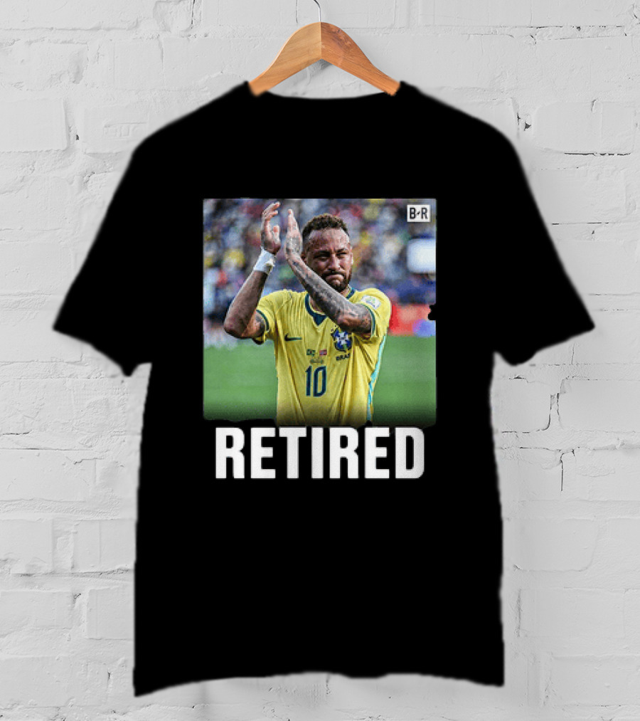 Neymar Jr Brazil 2026 Retired Emotional T-Shirt