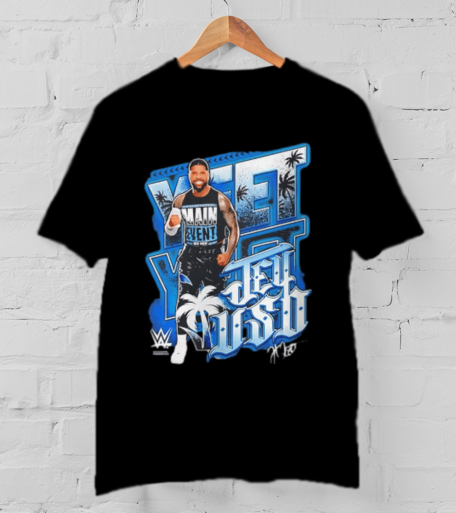 WWE Jey Uso Main Event Yeet Palm Trees Wrestling T-Shirt