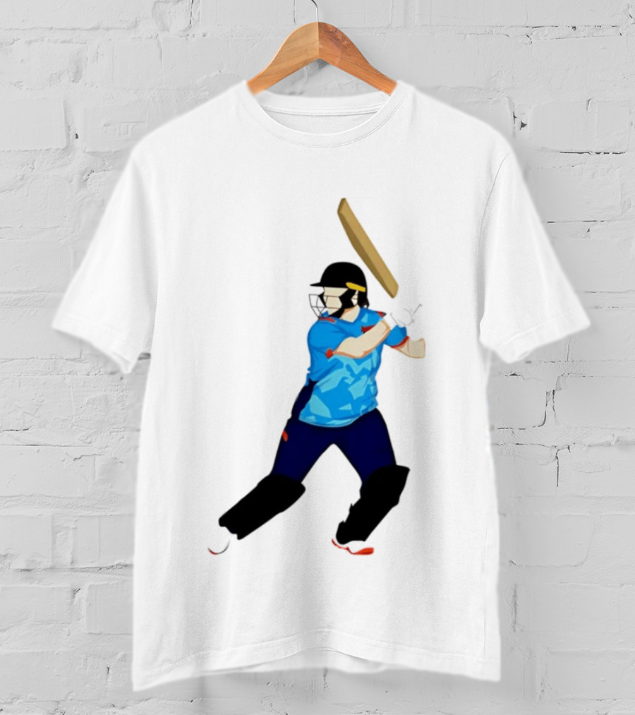Alice Capsey Delhi Capitals Cricket WPL Player Batting T-Shirt