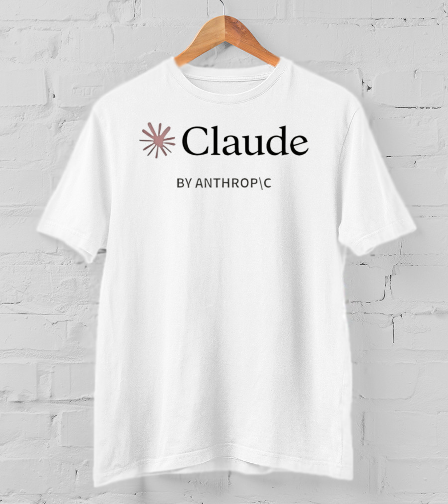Claude AI By Anthropic Red Asterisk T-Shirt