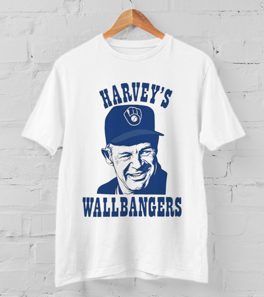 Harvey's Wallbangers Brewers Harvey Kuenn T-Shirt