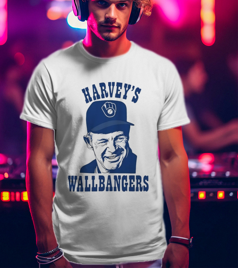 Harvey's Wallbangers Brewers Harvey Kuenn T-Shirt