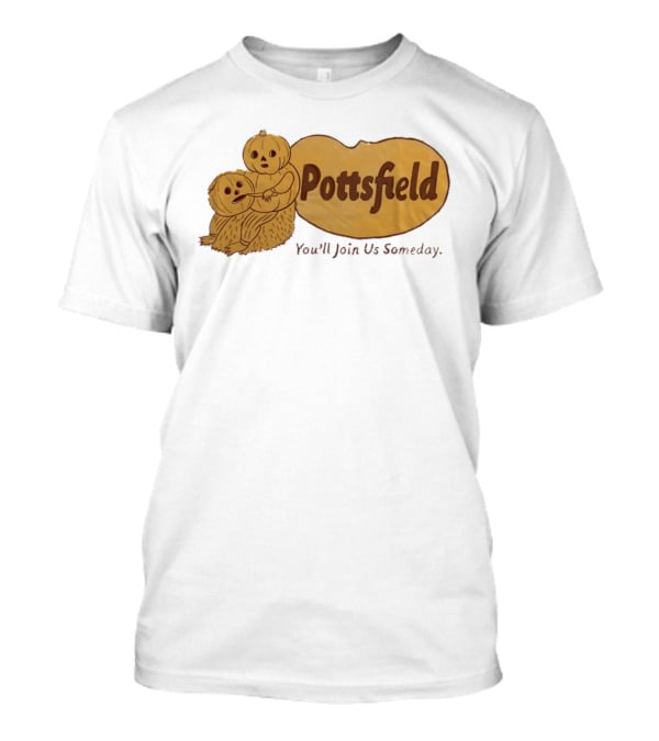 Pottsfield You'll Join Us Someday Pumpkin Characters Over The Garden Wall T-Shirt