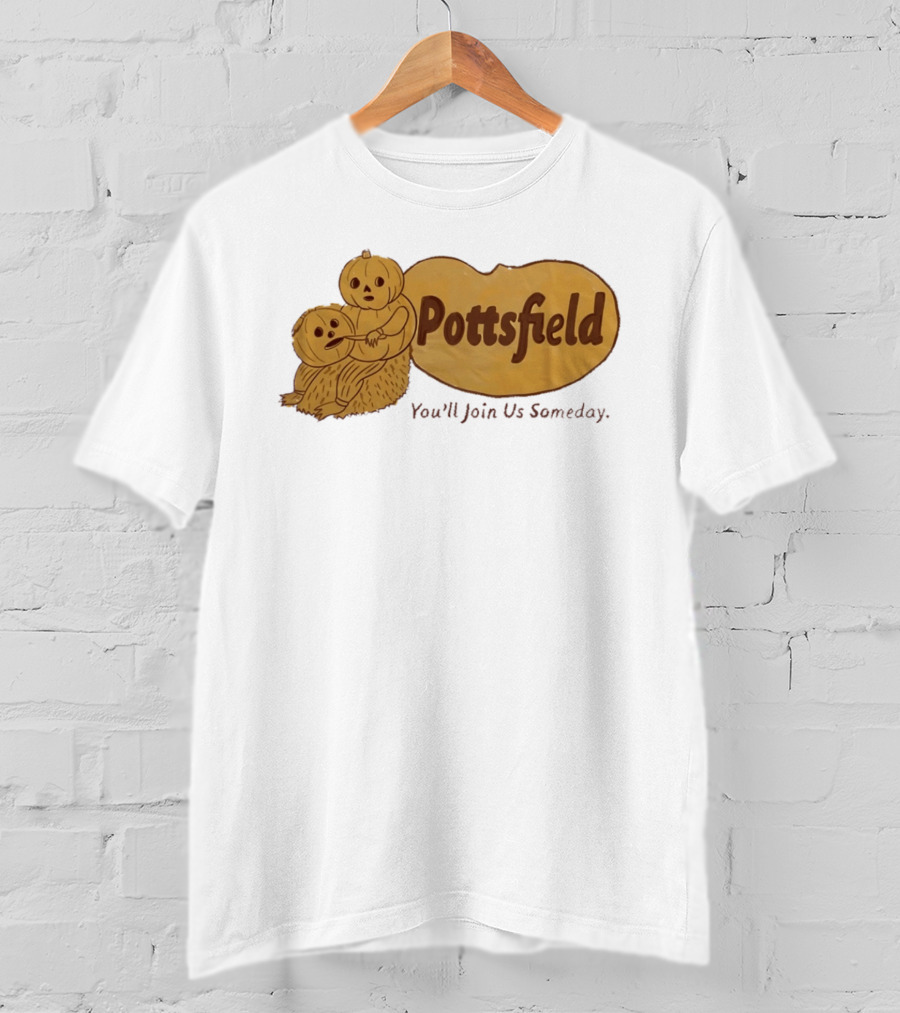 Pottsfield You'll Join Us Someday Pumpkin Characters Over The Garden Wall T-Shirt