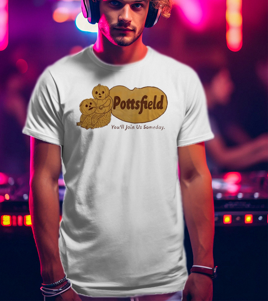 Pottsfield You'll Join Us Someday Pumpkin Characters Over The Garden Wall T-Shirt