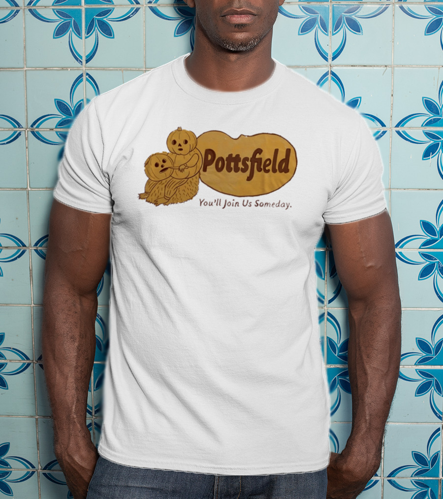 Pottsfield You'll Join Us Someday Pumpkin Characters Over The Garden Wall T-Shirt