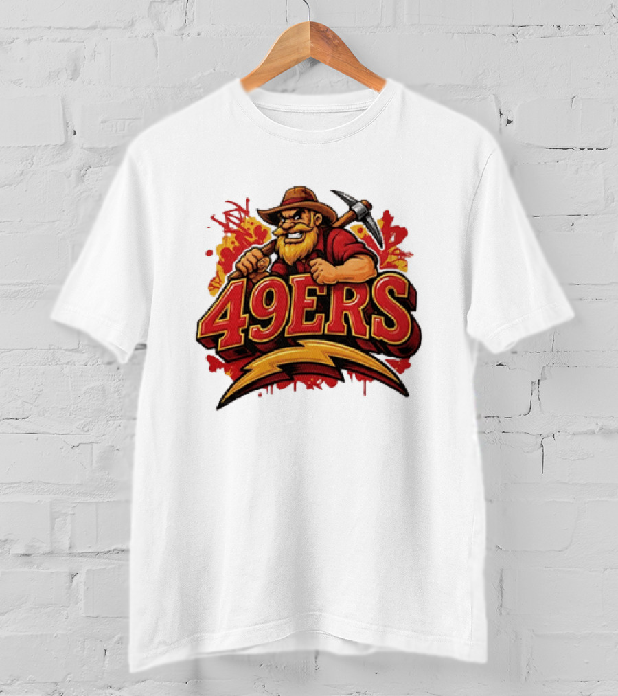 San Francisco 49ers Prospector 49ers Graffiti T-Shirt