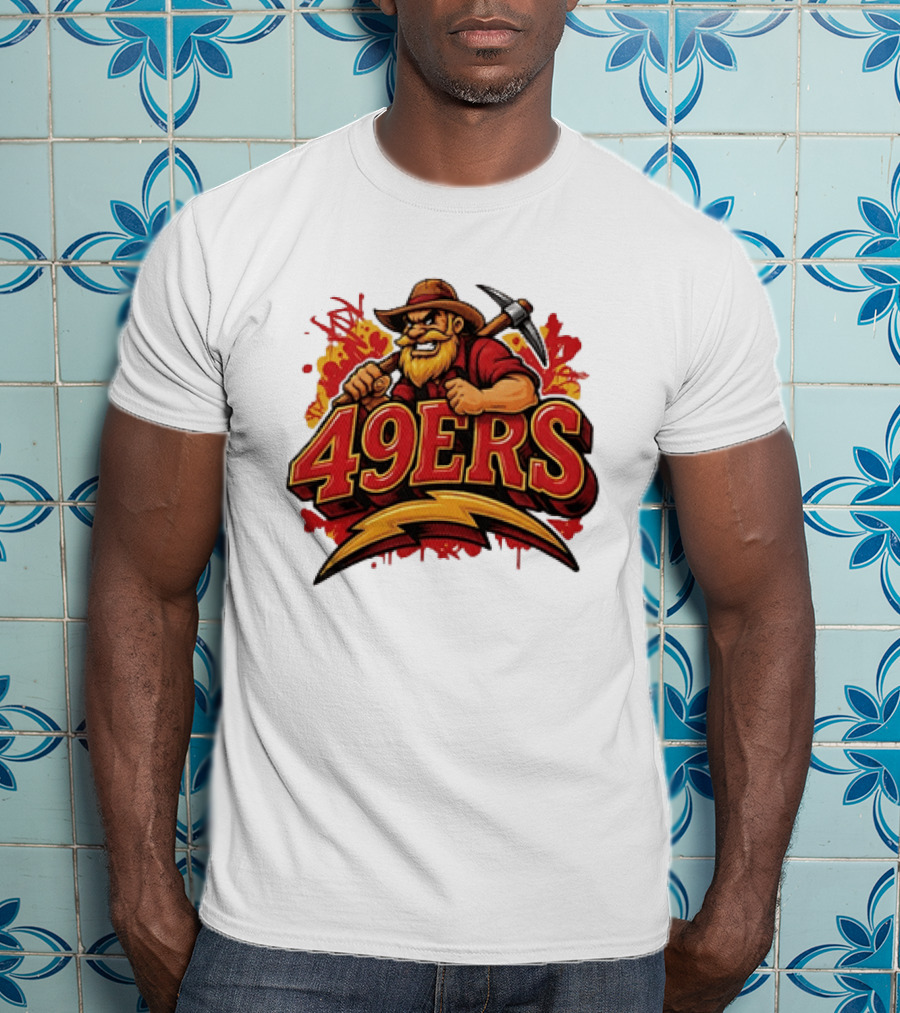 San Francisco 49ers Prospector 49ers Graffiti T-Shirt