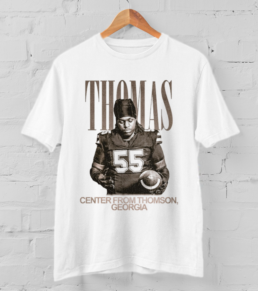 THOMAS 55 Center From Thomson Georgia T-Shirt