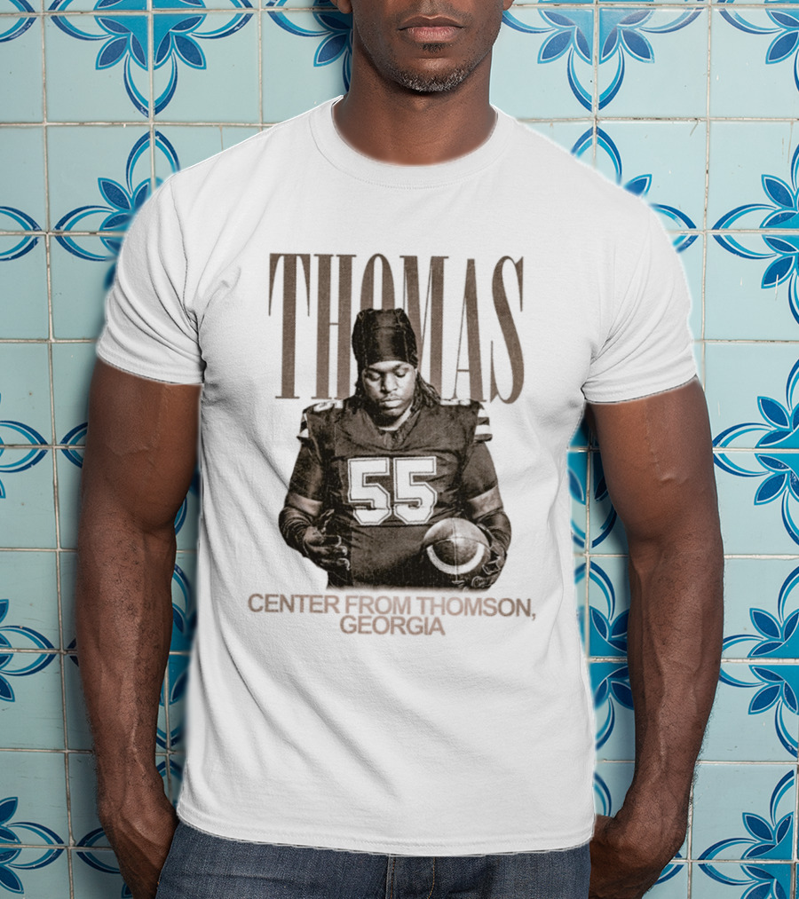 THOMAS 55 Center From Thomson Georgia T-Shirt