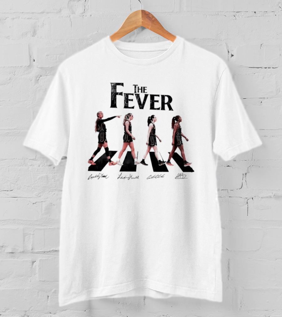 The Fever Walk Lexie Hull Caitlin Clark Aaliyah Boston Abby Meyers T-Shirt