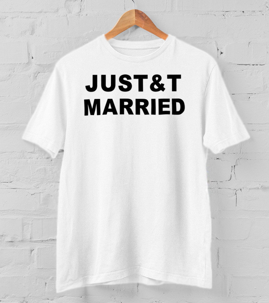 Swiftie Just Married Wedding Celebration T-Shirt