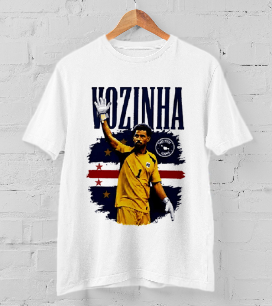 Vozinha Cabo Verde Goalkeeper Cape Verde National Team Soccer T-Shirt