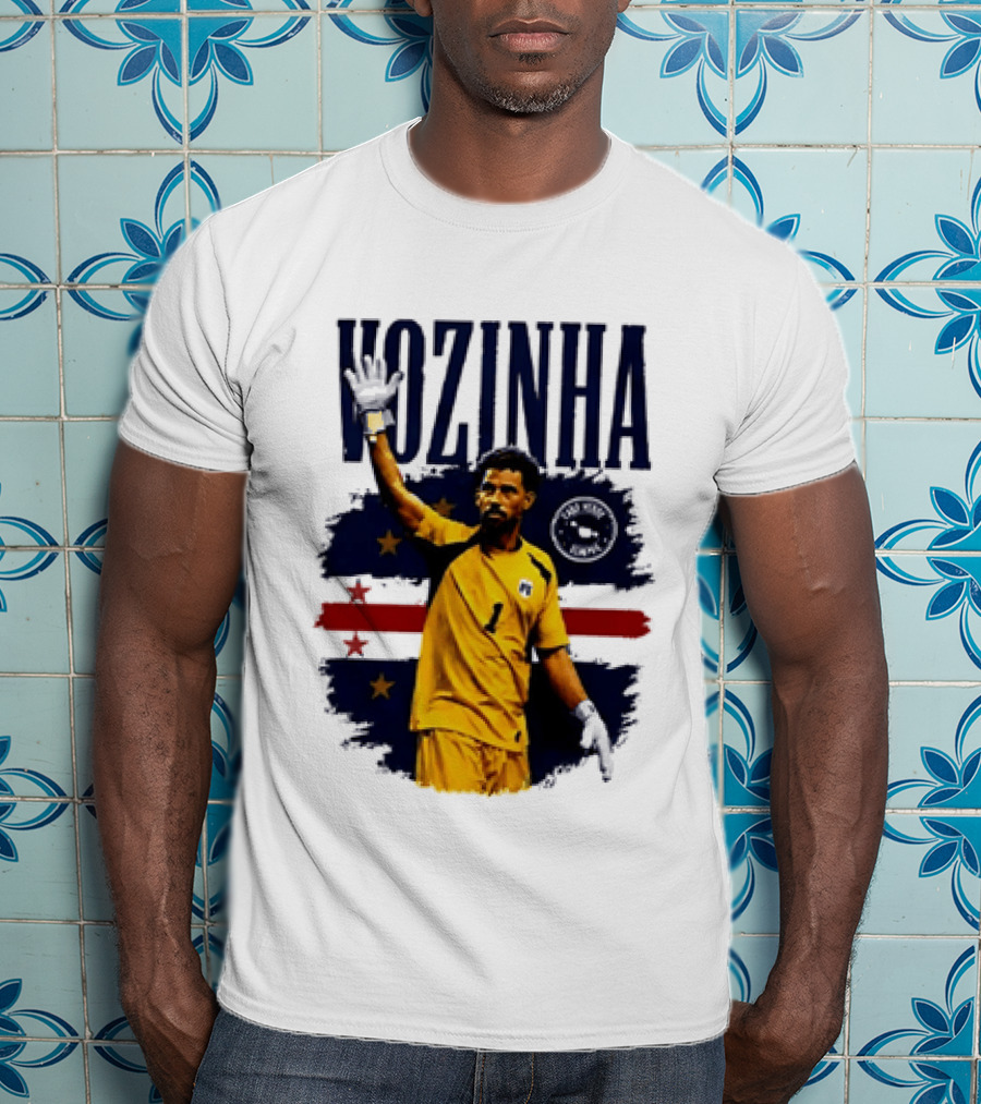 Vozinha Cabo Verde Goalkeeper Cape Verde National Team Soccer T-Shirt