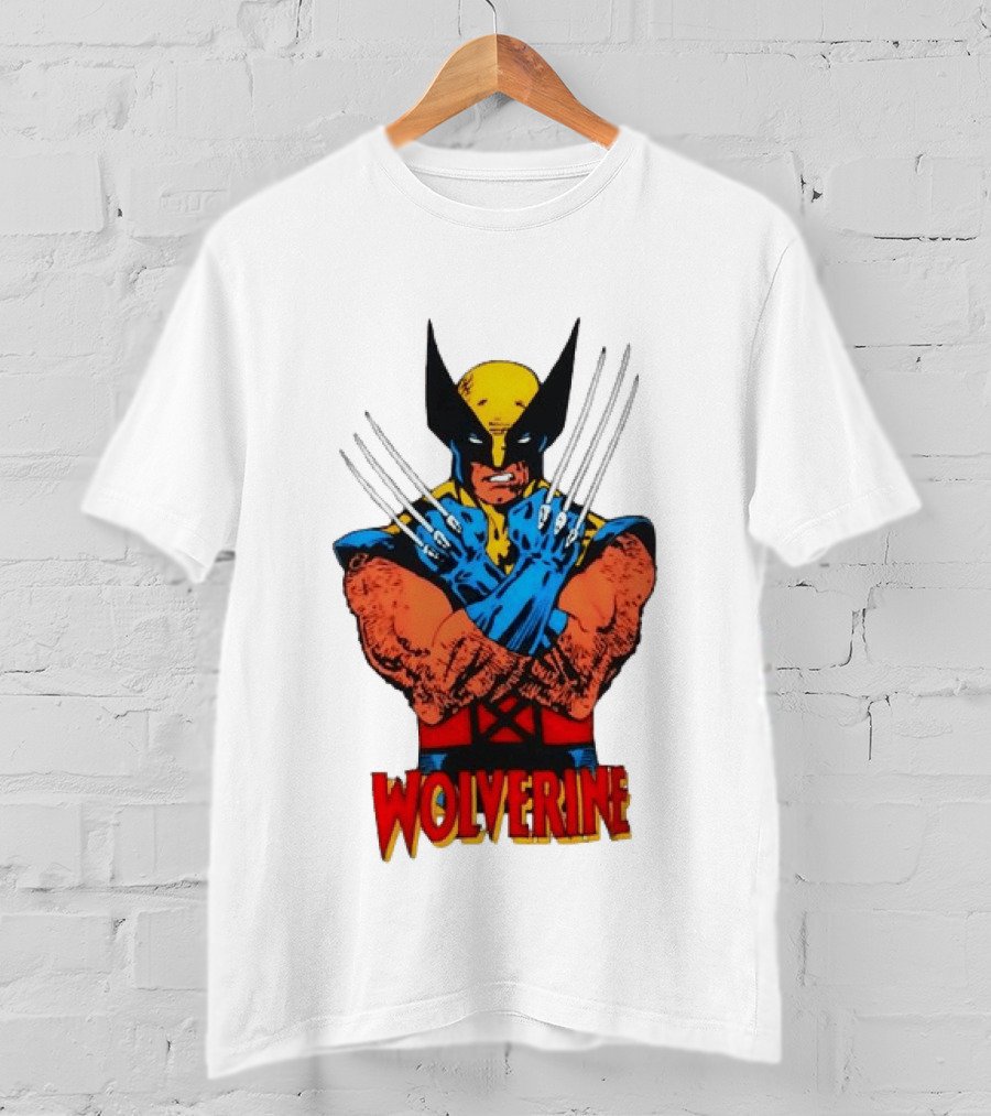 Wolverine Marvel Comics X Men Crossed Claws Wolverine T-Shirt